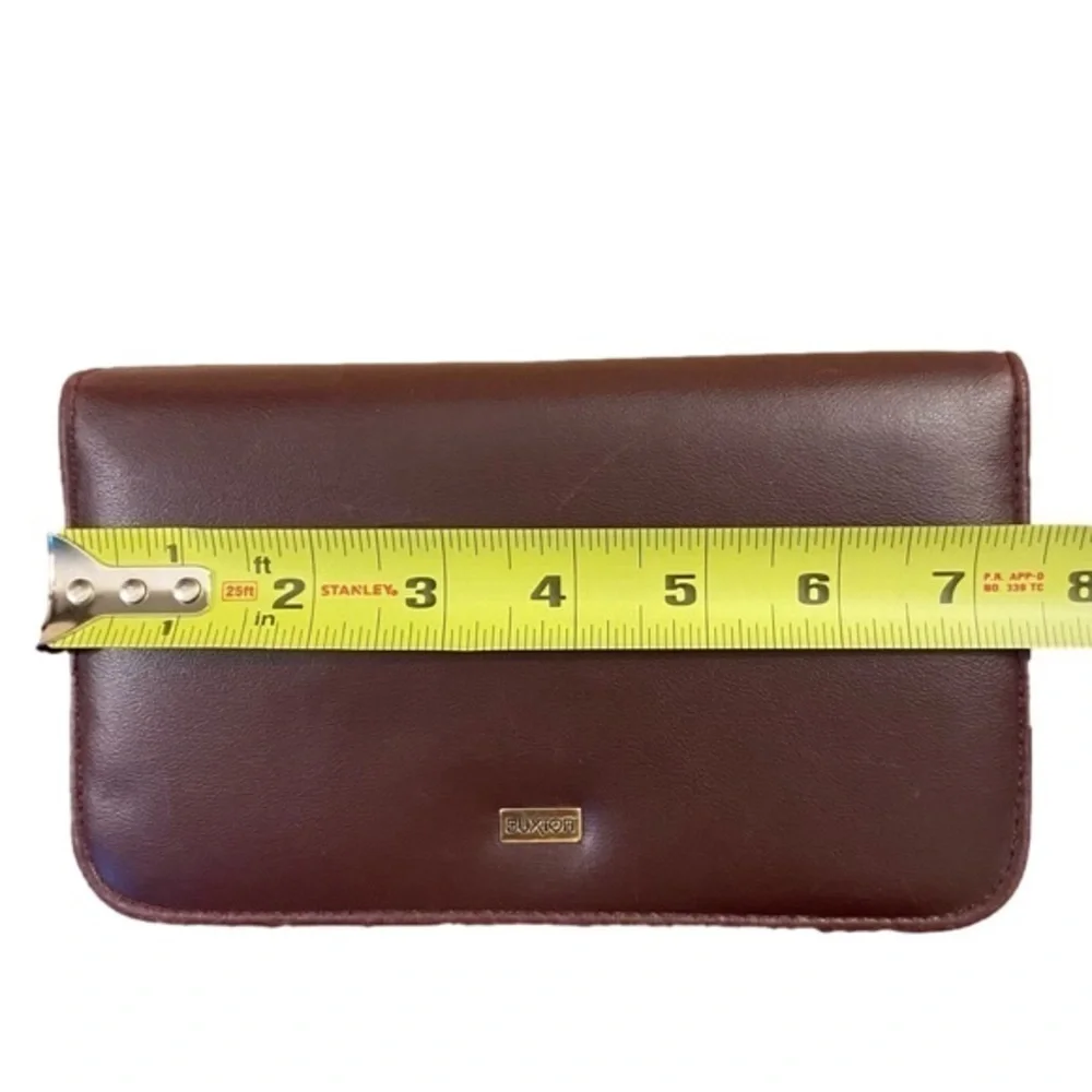 BUXTON Wristlet/Clutch Wallet Cognac/Brown Color Buxhyde
